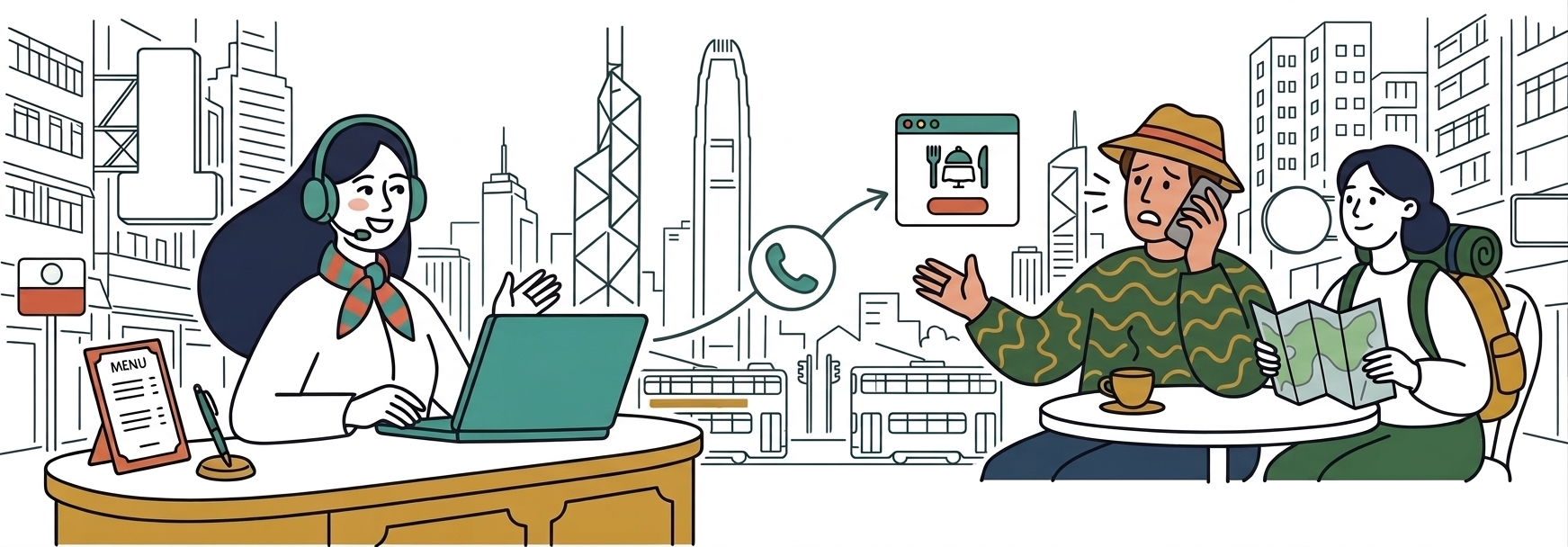 Unlock Phone-Only Overseas Restaurants